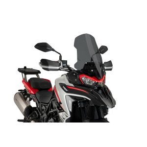 Touring frontrute kompatibel med Benelli TRK X 24 røykgrå Puig 21754H
