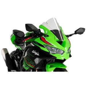 Z-Racing-skjerm egnet for KAWASAKI ZX-4R 24' transparent Puig 21767W