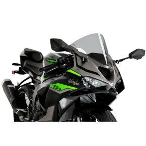 R-Racer-skjerm egnet for KAWASAKI ZX-6R 24' tonet Puig 21832H