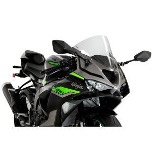 R-Racer-skjerm egnet for KAWASAKI ZX-6R 24' transparent Puig 21832W