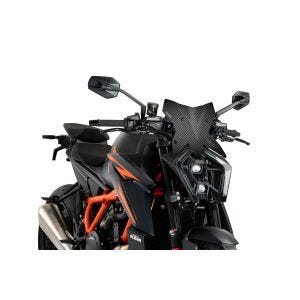 Naken sykkelskjerm egnet for KTM 1390 SUPERDUKE R 24' W-barn New Gen Sport karbonlook Puig 21906c
