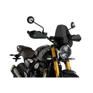 Naken sykkelskjerm egnet for TRIUMPH SPEED 400 24' W-barn New Gen Sport mørk tonet Puig 21933f