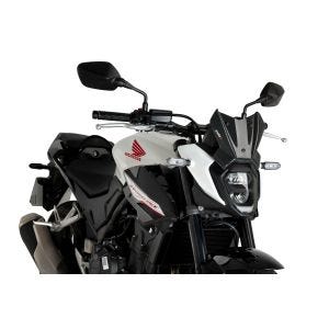 Nakedbike-Scheibe passend für HONDA CB 500 HORNET 24' W-child New Gen Sp  carbon look Puig 21934c