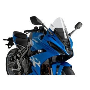 Z-Racing-skjerm egnet for SUZUKI GSX-8R 24' transparent Puig 21972W