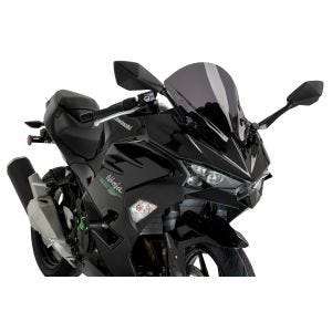 Z-Racing-skjerm egnet for KAWASAKI NINJA 500 24' mørktonet Puig 22015F