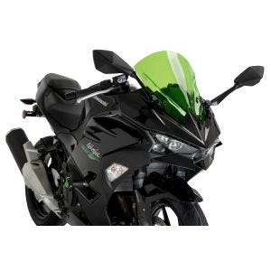Z-Racing-skjerm egnet for KAWASAKI NINJA 500 24' grønn Puig 22015V