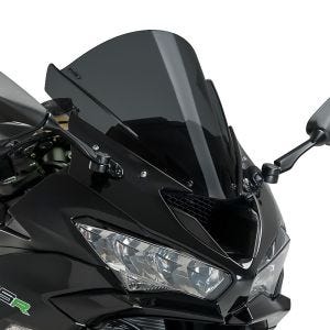 Racing skjerm Z egnet for Kawasaki ZX-6R 19-20 mørk tonet kåpeskjerm Puig 3177F