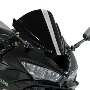 Racing skjerm Z egnet for Kawasaki ZX-6R 19-20 svart kåpeskjerm Puig 3177N