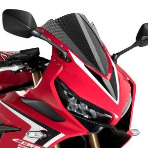 Racing skjerm Z egnet for Honda CBR 650 R 19-23 Puig 3568C frontrute carbon look