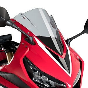 Racing skjerm Z egnet for Honda CBR 650 R 19-23 røykgrå kåpeskjerm Puig 3568H