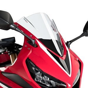 Racing skjerm Z egnet for Honda CBR 650 R 19-23 klar kåpeskjerm Puig 3568W