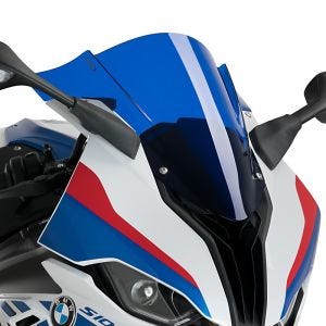 Racing skjerm Z egnet for BMW S 1000 RR 19-22 blå frontrute Puig 3571A