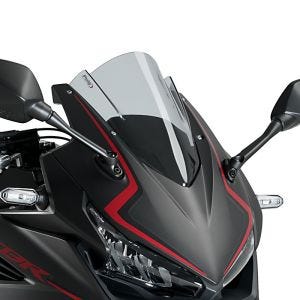 Racing skjerm Z egnet for Honda CBR 500 R 19-23 røykgrå kåpeskjerm Puig 3613H