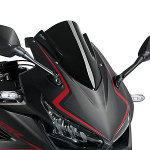 Racing skjerm Z egnet for Honda CBR 500 R 19-23 svart kåpeskjerm Puig 3613N