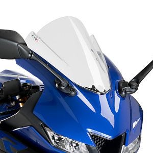 Racing skjerm Z egnet for Yamaha YZF-R125 19-21 klar kåpeskjerm Puig 3619W
