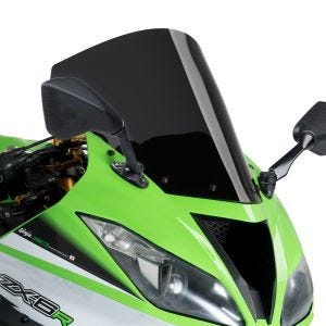 Racing skjerm Puig R egnet for Kawasaki ZX-6R 636 NINJA 95-20 mørk tonet Puig 3629F