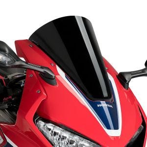 Racing screen-R passer for Honda CBR 1000 RR-R SP Fireblade 17-19 svart Puig 3630n