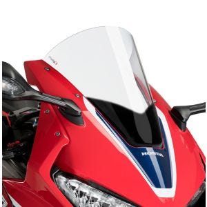 Racing screen-R passer for Honda CBR 1000 RR-R SP Fireblade 17-19 Clear Puig 3630w