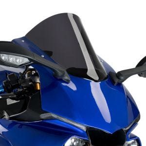 Racing skjerm R egnet for Yamaha YZF-R1 15-19 mørk tonet kåpeskjerm Puig 3632F