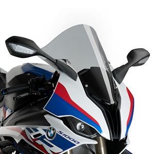Racing skjerm R egnet for BMW S 1000 RR 19-22 røykgrå kåpeskjerm Puig 3641H