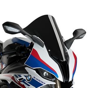 Racing skjerm R egnet for BMW S 1000 RR 19-22 svart kåpeskjerm Puig 3641N