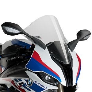Racing skjerm R egnet for BMW S 1000 RR 19-22 klar kåpeskjerm Puig 3641W
