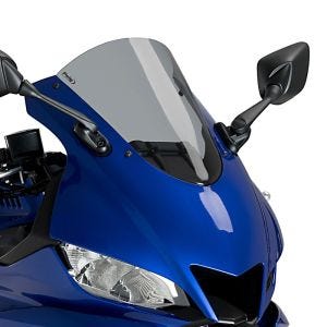 Racing skjerm R egnet for Yamaha YZF-R3 19-24 røykgrå kåpeskjerm Puig 3737H