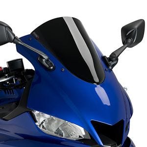 Racing skjerm R egnet for Yamaha YZF-R3 19-24 svart kåpeskjerm Puig 3737N