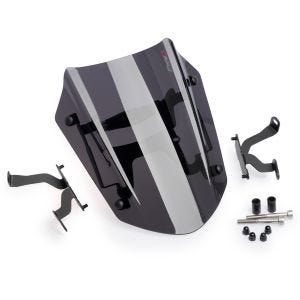 Naken sykkelskjerm egnet for Ducati Diavel 1260/S 19-22 Puig 3773F New Generation Sport Darksmoke