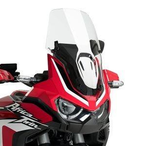 Turskjerm egnet for Honda Africa Twin 1100 20-23 klar frontrute Puig 3818W