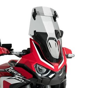 Spoiler turskjerm egnet for Honda Africa Twin 1100 20-23 røykgrå frontrute Puig 3819H