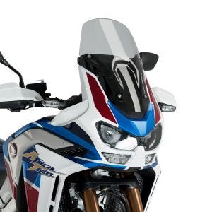 Sportsskjerm egnet for Honda Africa Twin Aventure Sports 18-19 Puig 3820H frontrute røykgrå