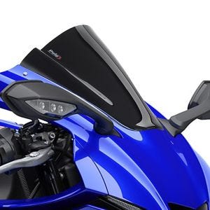 Racing skjerm Z egnet for Yamaha YZF-R1 20-24 svart kåpeskjerm Puig 3826N