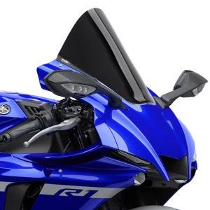 Racing skjerm R egnet for Yamaha YZF-R1 20-24 svart kåpeskjerm Puig 3827N