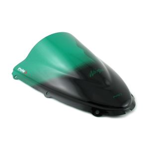 Racing skjerm egnet for Kawasaki ZX-10R 06-07 grønn kåpeskjerm Puig 4053V