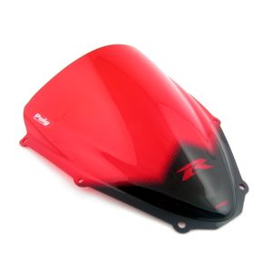 Racing skjerm egnet for Suzuki GSX-R 750 / 600 06-07 rød frontrute Puig 4055R