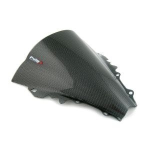 Racing skjerm egnet for Yamaha YZF-R6 06-07 carbon look fairing skjerm Puig 4059C