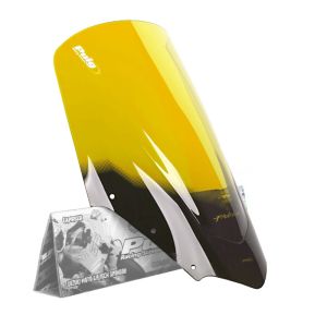 Racing skjerm egnet for Yamaha FZ1 Fazer 06-15 gul kåpeskjerm Puig 4061G