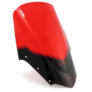 Racing skjerm egnet for Yamaha FZ1 Fazer 06-15 rød kåpeskjerm Puig 4061R