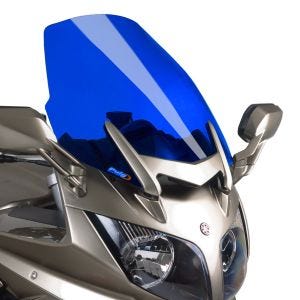 Turskjerm egnet for Yamaha FJR 1300 06-12 blå frontrute Puig 4103A