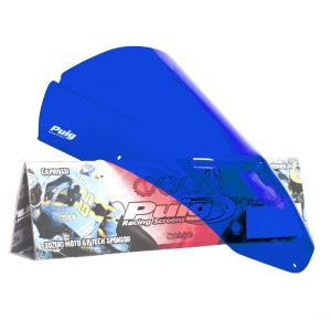 Racing skjerm Z egnet for Aprilia Tuono 1000 R 06-10 blå frontrute Puig 4110A