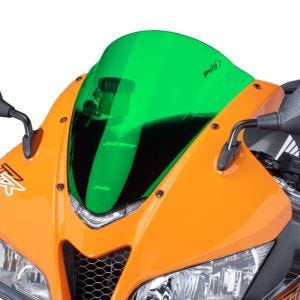 Racing skjerm egnet for Honda CBR 600 RR 07-12 grønn kåpeskjerm Puig 4356V