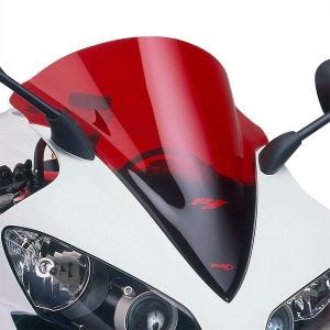 Racing skjerm Puig R egnet for Honda CBR600RR 03-16 rød Puig 4365R