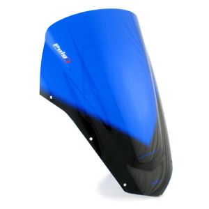 Racing frontrute egnet for Yamaha FZ6 Fazer S2 07-10 blå frontrute Puig 4366A
