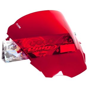 Turskjerm egnet for BMW R 1200 S 06-08 rød frontrute Puig 4375R