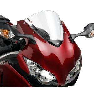Racing skjerm egnet for Honda CBR 1000 RR Fireblade 08-11 klar frontrute Puig 4623W