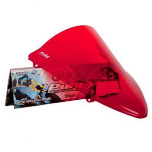 Racing skjerm egnet for Kawasaki Ninja 250 R 08-12 rød kåpeskjerm Puig 4626R