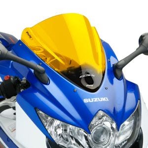 Racing skjerm Z egnet for Suzuki GSX-R 750 / 600 08-10 gul frontrute Puig 4629G