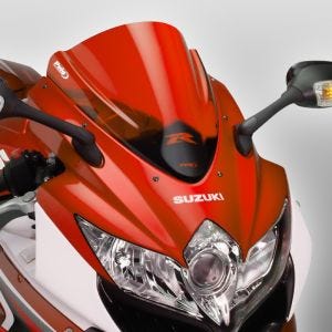 Racing skjerm Z egnet for Suzuki GSX-R 750 / 600 08-10 rød frontrute Puig 4629R