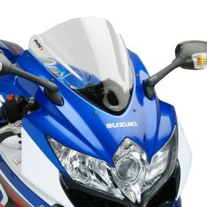 Racing skjerm Z egnet for Suzuki GSX-R 750 / 600 08-10 klar frontrute Puig 4629W